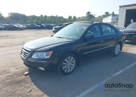 2009 Hyundai Sonata Limited from USA, damaged, VIN 5NPEU46C59H507883